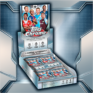 69 - Break Rookie Prime - Chrome UCC 2025/26 - 1 Hobby Box (80 cards)