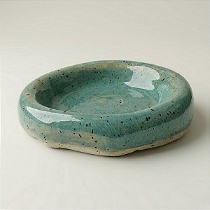 Bowl Laguna em Cerâmica Autoral Turquesa Maragogi | COMTORNO