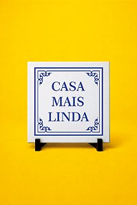 AZULEJO DECORATIVO - CASA MAIS LINDA