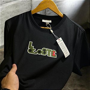 Camiseta Lacoste Preta - Tamanho G