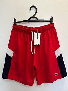 Shorts Lacoste Vermelho - Tamanho G
