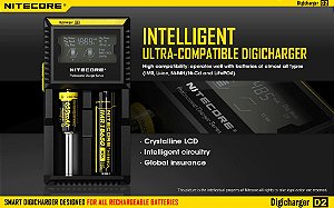 Carregador de Bateria Nitecore D2