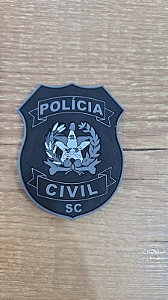 Brasão PCSC Negativo