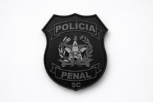 Brasão Policia Penal SC Emborrachado