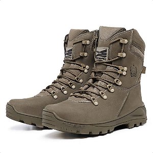 Bota Militar Acero Tiger Caqui PMSC