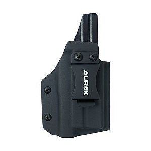COLDRE VELADO AUROK KYDEX GLOCK 19/25-OLIGHT PL-MINI 2 VALKYRIE RED DOT