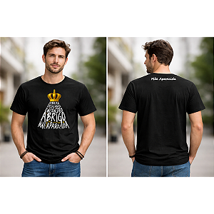 CAMISA 100% ALGODÃO "DEBAIXO DO TEU MANTO"