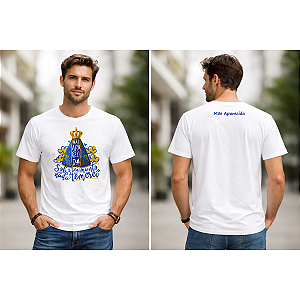 CAMISA 100% ALGODÃO "NADA TEMEREI"