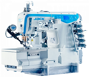 Galoneira Eletrônica Jack W5E-UT com Motor de Passo Corte de Fio e Levantamento Automático do Calcador
