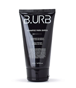 Shampoo Esfoliante para Barba Brentwood com Esferas Naturais de Apricot e Semente de Arroz e Óleo de Sândalo 140ml - B.urb