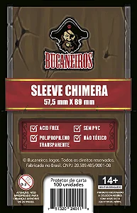 Sleeve Chimera (57,5 x 89) Bucaneiros