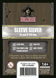 Sleeve Silver (70 x 110) Bucaneiros
