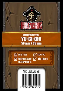Sleeve Yu-gi-Oh (59 x 86) Bucaneiros