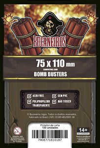 Sleeve Customizado para Bomb Busters (75 x 110) Bucaneiros