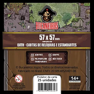 Sleeve Customizado para Wyrmspan / Oath - Cartas de Relíquias e Estandartes (57 x 57)