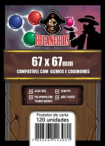 Sleeve Customizado para Gizmos e Codinomes (67 x 67)