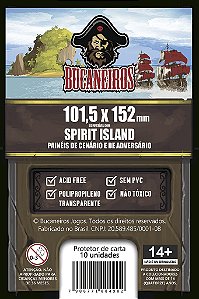 Sleeve Customizado para Spirit Island - Painel de Cenário e Adversário/Lords Of Ragnarok - Ficha de Monstro (101,5 x 152)
