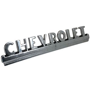 Emblema Lateral do Capô Original GM Chevrolet Boca de Sapo