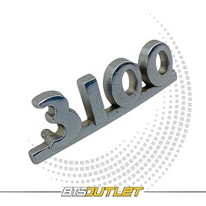 Emblema Lateral Capô 3100 Original GM Chevrolet Boca de Sapo