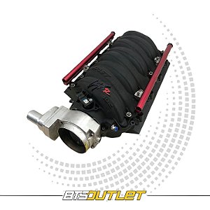 Coletor Admissão Fast Com Flautas GM V8 LSX Corpo Borboleta