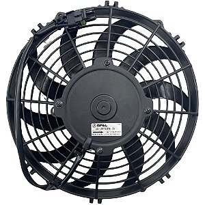 Eletro Ventilador Universal SPAL 10 Pás Aspira 10"Pol 12V