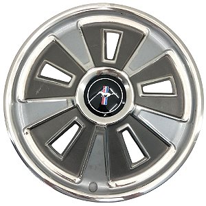 Calota Aro 14"Pol Em Alumínio Original Ford Mustang 67-68