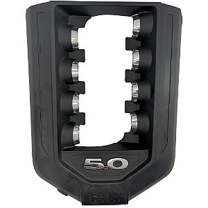 Tampa D´Motor Preto/Prata 5.0LV8Original Ford Mustang -11-14