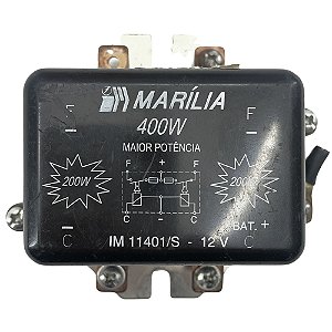 Relé Auxiliar Farol 5 Terminal MARÍLIA 400W 12V Ford