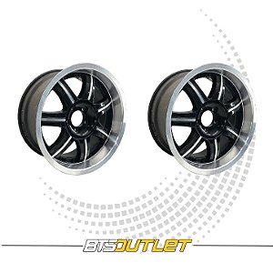 Roda Aro 18 Tala 8,5 5X114 XXI Maveick Opala Mustang (Par)