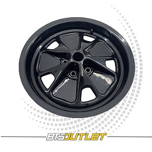 Roda Aro 17 5x114 Magnum 500 Preto P/ Decoração Feito Torno