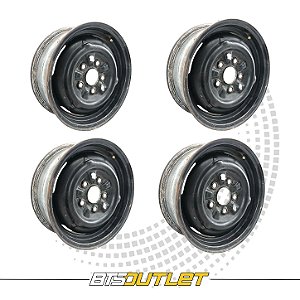 Roda Aro 14 Tala 5 5x114 Original GM Caravan Opala (Jogo)