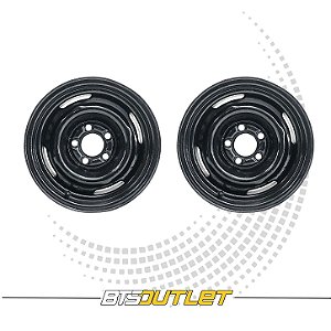 Roda Aro 14 Tala 5 5x114 Ferro Original Ford Maverick (Par)
