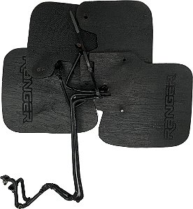 Conjunto Parabarros Lameiro + Suporte Ford Ranger 94-97(Par)