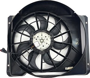 Ventoinha Eletr Defl +Chic Univ 12v Bosch 15"Pol Valeo 7 Pás