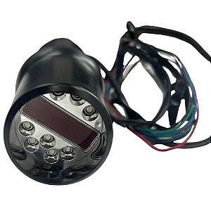 Shifter Universal 8-18VAutoMeter Indicadora Luz Mudança Marcha