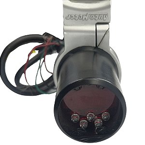 Shifter Univ VAutoMeter+Suporte Luz Indicadora Mudança Marcha 18V