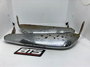 GARRA DO PARA-CHOQUE DIANTEIRO FORD MUSTANG 65-66 (CROMADO)(PRECISA CROMEAR)