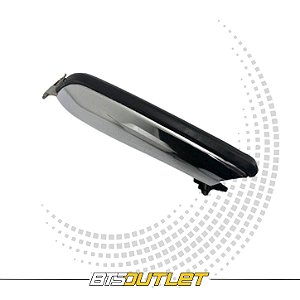 BATENTE DO PARA-CHOQUE DIANTEIRO C/BORRACHA FORD MUSTANG 65-66 (CROMADO) (LE)
