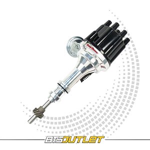 DISTRIBUIDOR PERTRONIX COM AVANÇO A VÁCUO FÊMEA FORD V8 351W (PRETO)