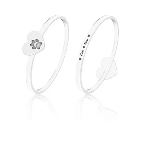 Anel feminino Personalizado Pet - PRATA 925