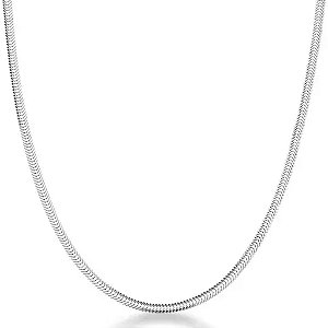 Choker feminino Lacraia - PRATA 925