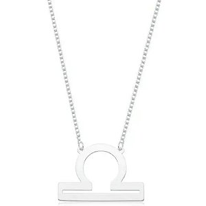 Colar feminino Signo Libra  - PRATA 925
