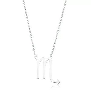 Colar Feminino Signo Escorpião - PRATA 925