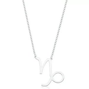Colar Feminino Signo Capricórnio - PRATA 925