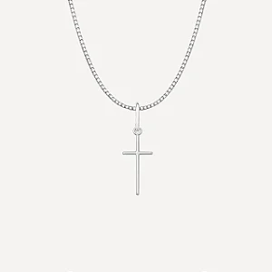 Colar Crucifixo - Prata 925