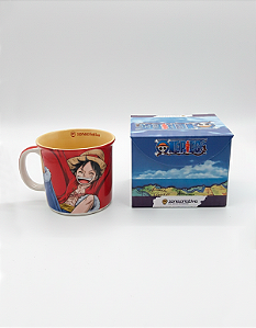 Caneca Luffy One Piece Oficial Zona Criativa Colecionável