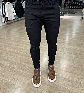 Calça Jeans Super Skinny Black