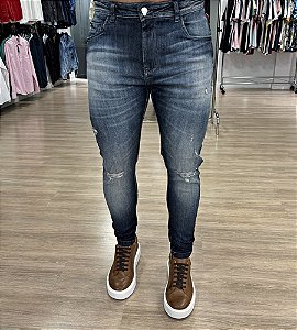 Calça Jeans Super Skinny Jay Jones Ref: 1276 - Moda Masculina
