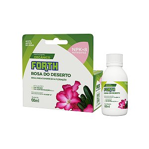 Fertilizante Líquido - Forth Rosa do Deserto Concentrado 60ml