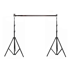 Suporte para Fundo Modelo BJJ-10 Barra Retratil